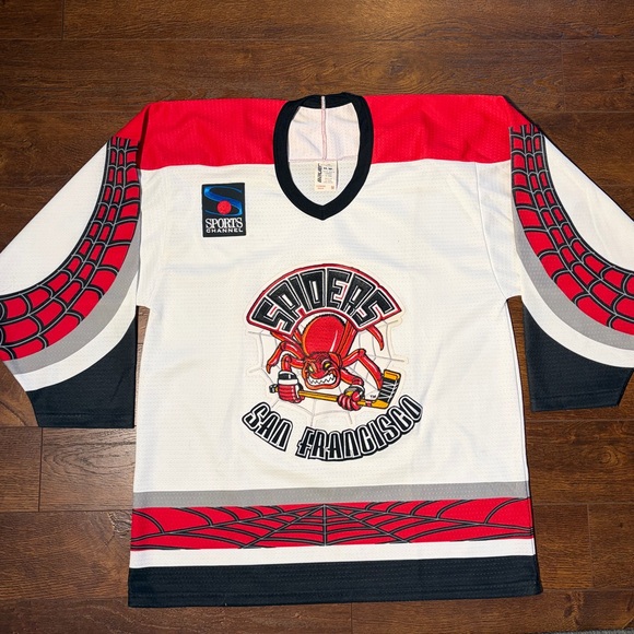 Bauer Other - San Francisco Spiders Hockey Jersey Bauer IHL M White - Drake - Music Video